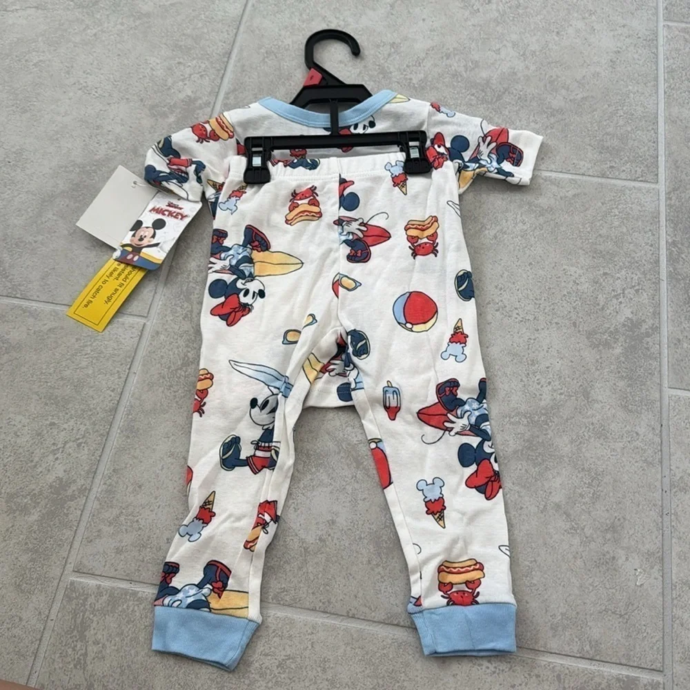 Disney Kids Pajamas - White and Blue